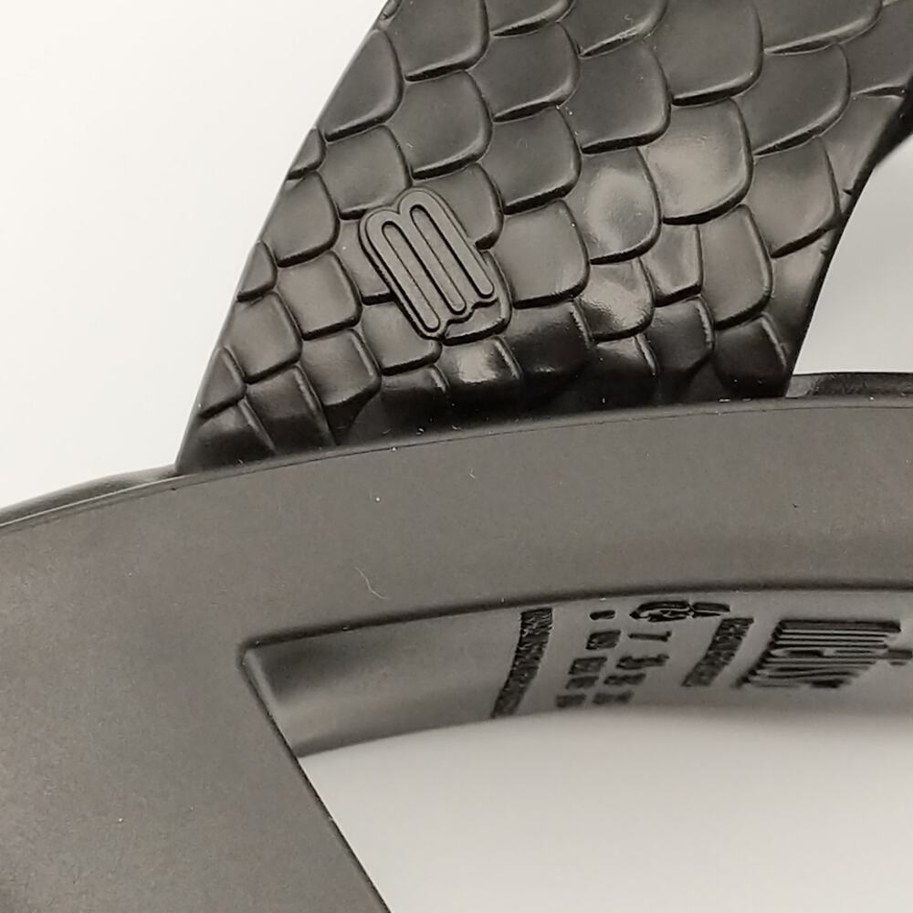 Baja East X Melissa Python Heel Open Toe Crisscro… - image 6